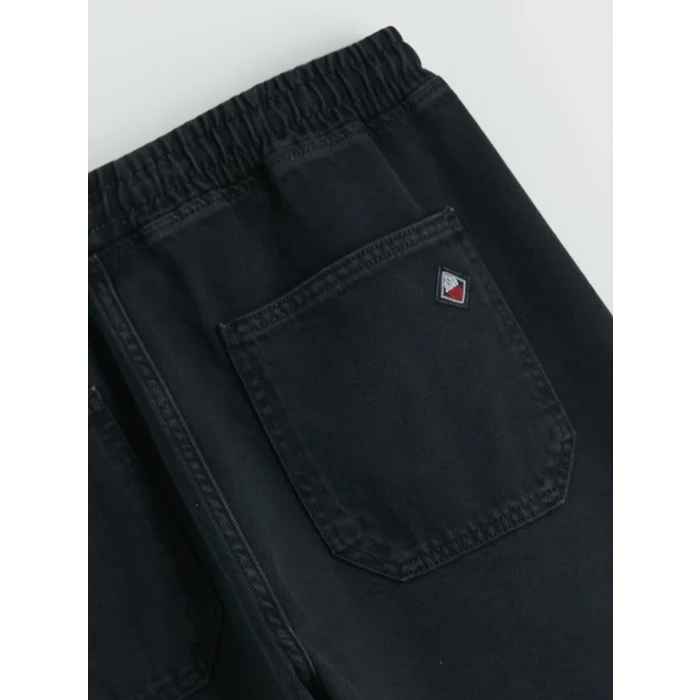 LCW Jeans Siyah Beli Lastikli Erkek Jean Pantolon