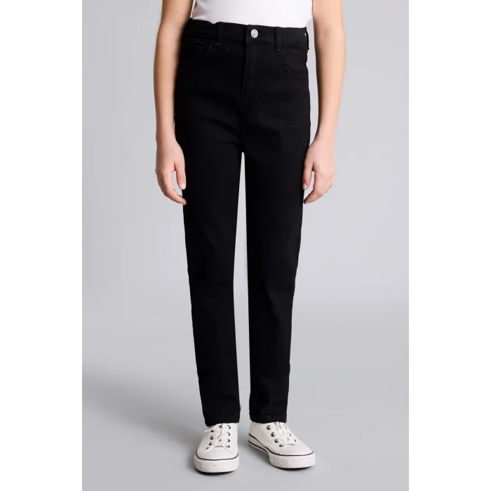 Defacto G0257A8BK27 Siyah Skınny Fıt Jean Pantolon Kız Çocuk