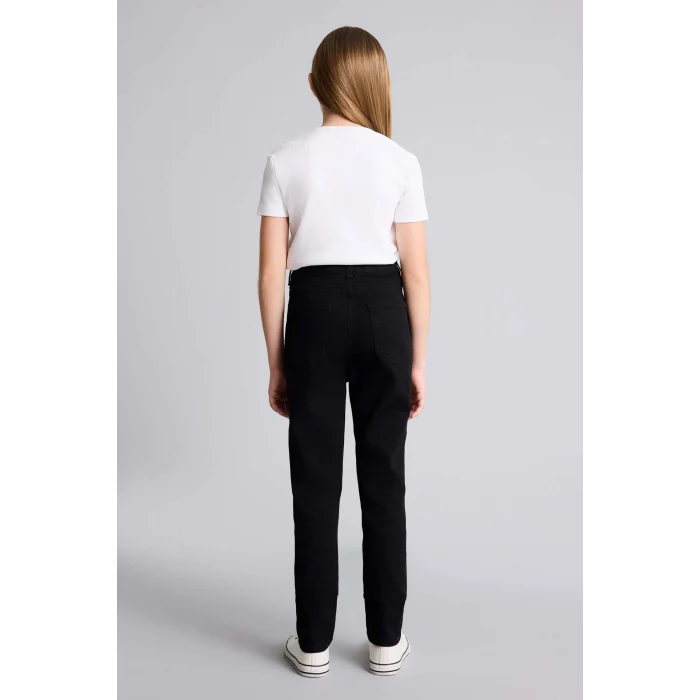 Defacto G0257A8BK27 Siyah Skınny Fıt Jean Pantolon Kız Çocuk