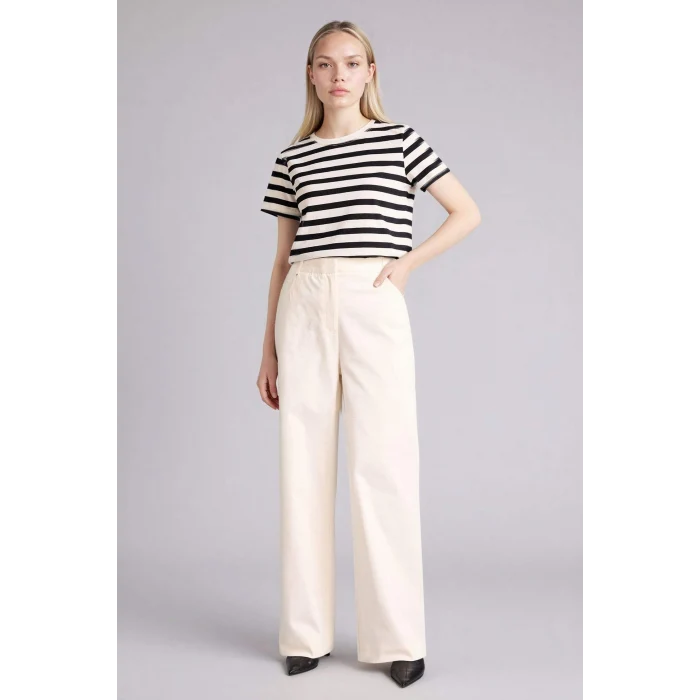 Defacto C2612AXBK81 Siyah Regular Fıt Bisiklet Yaka Basıc Düz Kısa Kollu Tişört