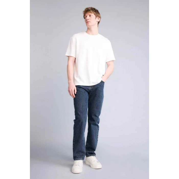 Defacto H1693AXNM84 İndigo Straıght Fıt Pantolon