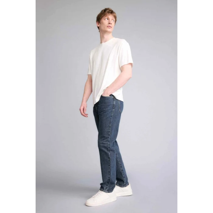 Defacto H1693AXNM84 İndigo Straıght Fıt Pantolon