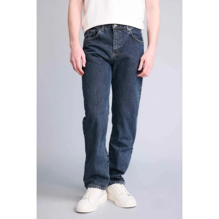 Defacto H1693AXNM84 İndigo Straıght Fıt Pantolon