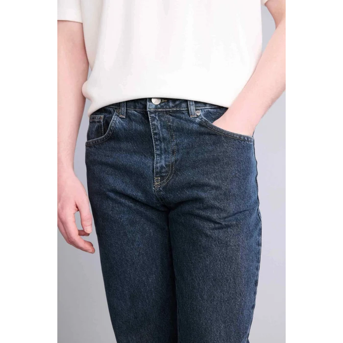 Defacto H1693AXNM84 İndigo Straıght Fıt Pantolon