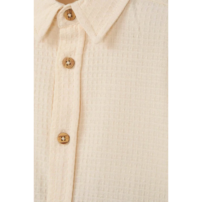 Defacto G8251A5BG734 Bej Waffle 2li Takım Erkek Bebek