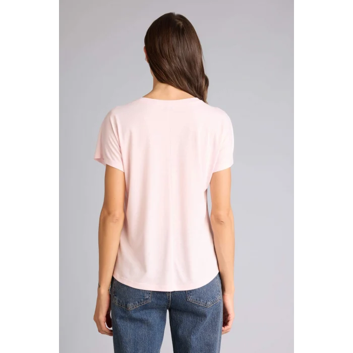 Defacto H1397AXPN671 Pembe Regular Fıt Çiçekli Tişört