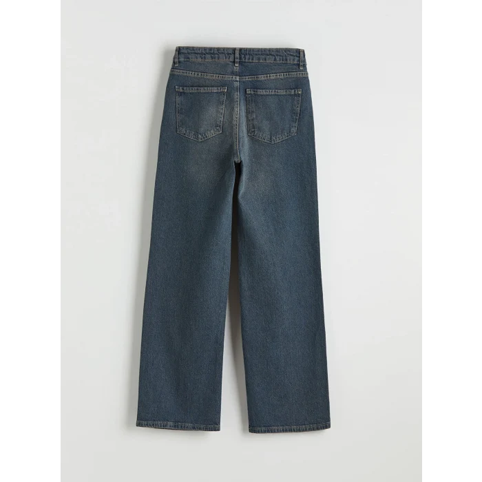 LCW Jeans İndigo Wideleg Kadın Jean Pantolon