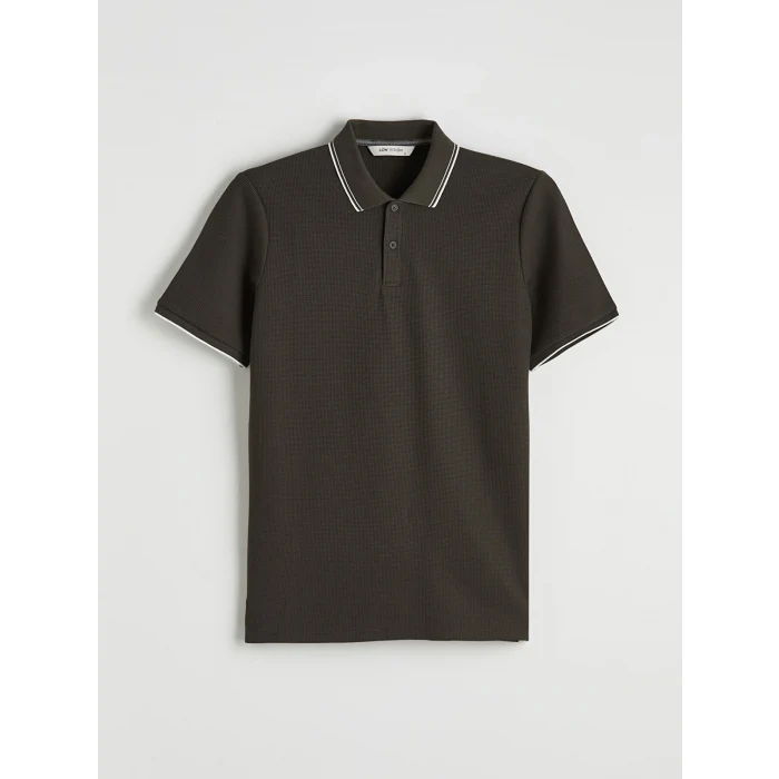 LCW Vision Haki Polo Yaka Erkek Tişört