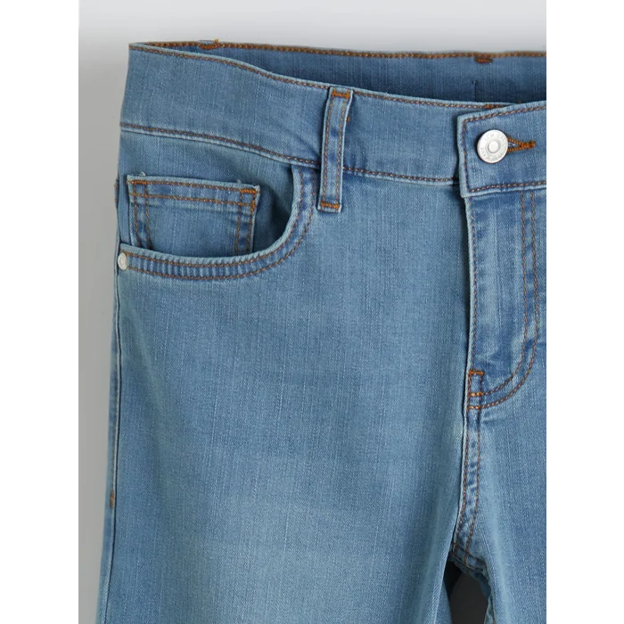 LCW Kids İndigo Slim Fit Erkek Çocuk Jean Pantolon
