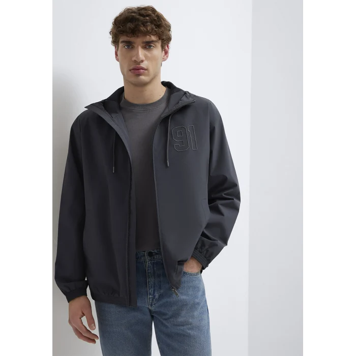 Mavi 0110755-89939 MVJNS Baskılı Antrasit Ceket