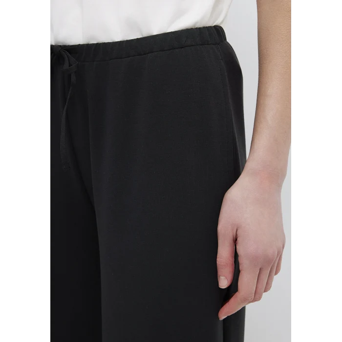 Mavi 1011177-900 Geniş Paça Siyah Eşofman Altı