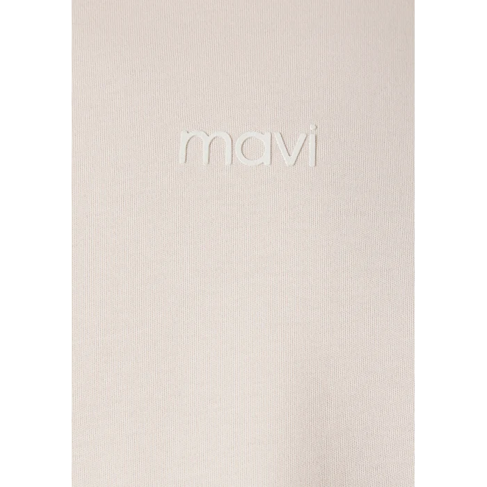 Mavi 1612829-71121 Mavi Logo Baskılı İnterlok Pembe Tişört