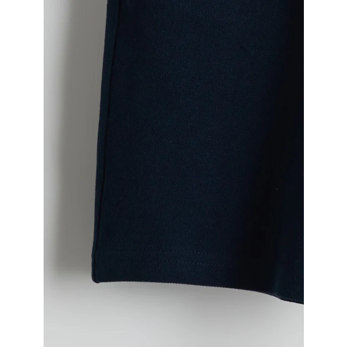 LCW Kids Lacivert Beli Lastikli Erkek Çocuk Şort