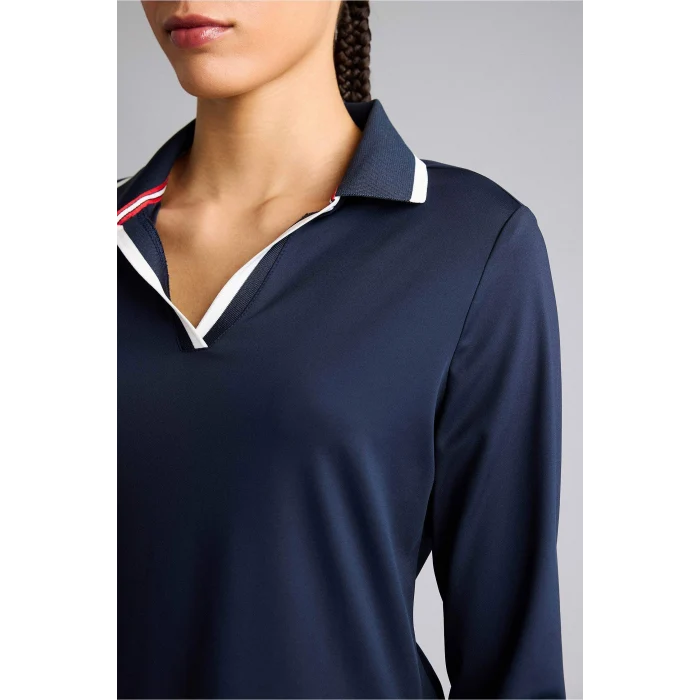 Defacto F9483AXNV146 Lacivert Standart Fıt Polo Yaka Sporcu Tişört
