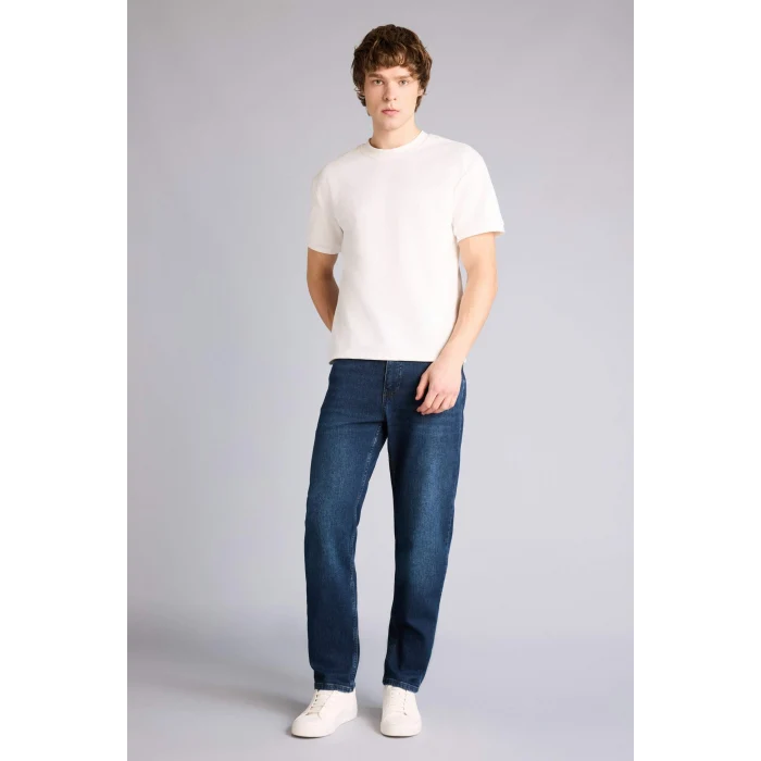 Defacto G5870AXNM34 Mavi Tapered Fıt Pantolon