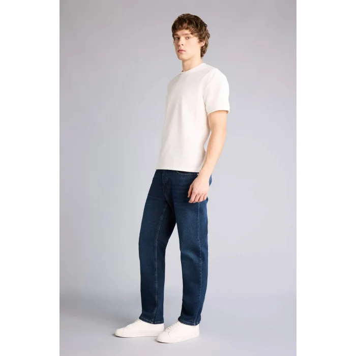 Defacto G5870AXNM34 Mavi Tapered Fıt Pantolon