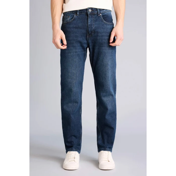 Defacto G5870AXNM34 Mavi Tapered Fıt Pantolon