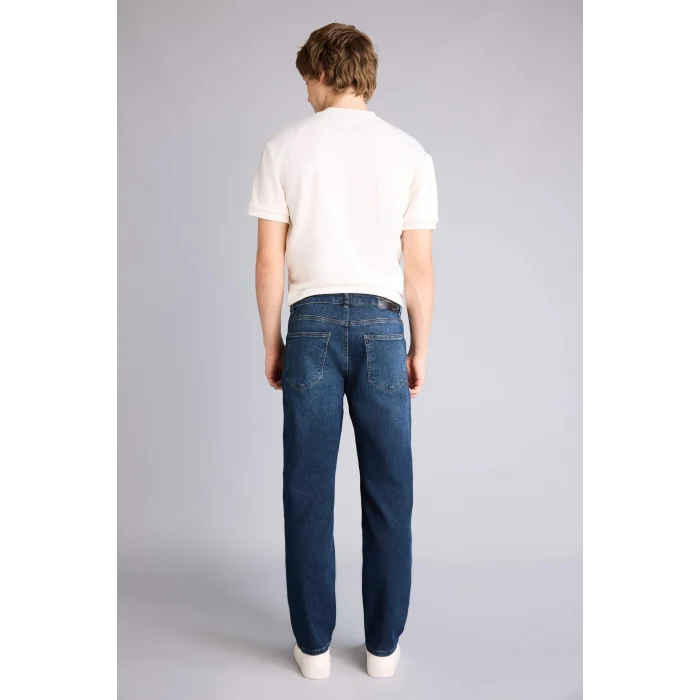 Defacto G5870AXNM34 Mavi Tapered Fıt Pantolon