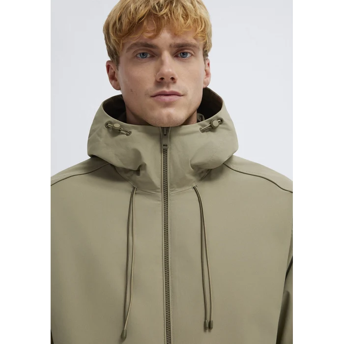 Mavi 0110818-86749 Kapüşonlu Yeşil Ceket