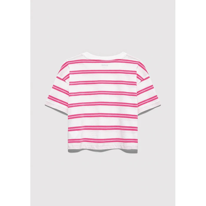 Mavi 7610387-91358 Mavi Logo Baskılı Ekru Tişört