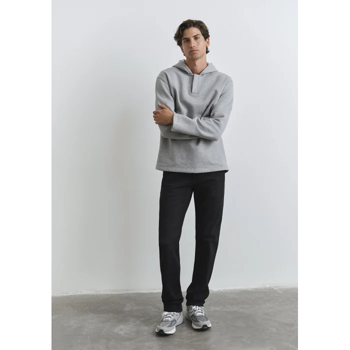 Mavi 0020290823 Hunter Lux Black Koyu Antrasit Smoke Jean Pantolon