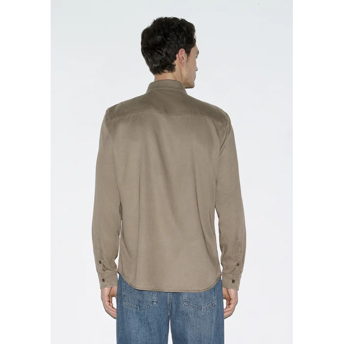 Mavi 0210818-83866 Kahverengi (TENCEL™) Gömlek