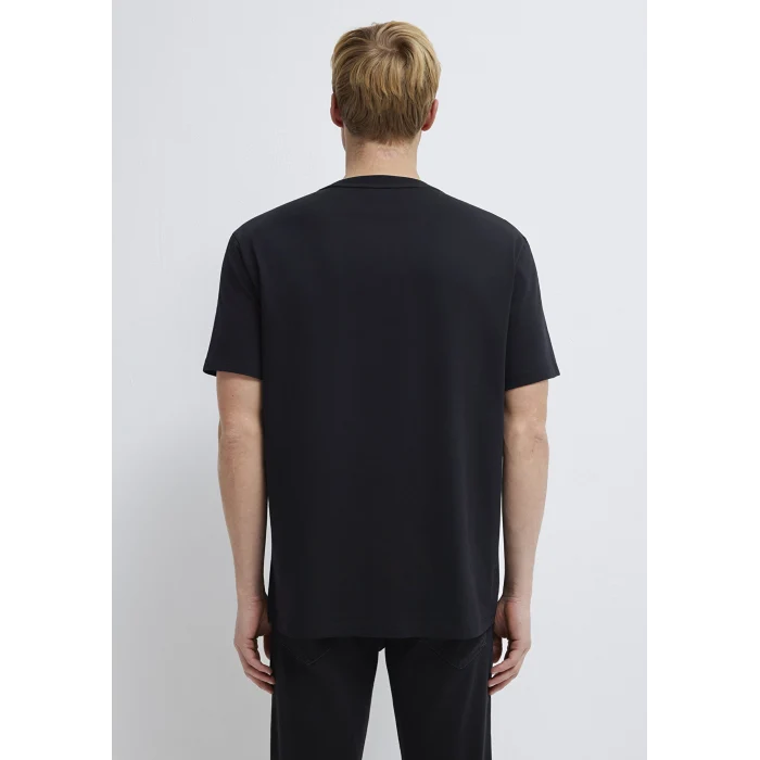 Mavi 0613132-900 Mavi Black Reflektörlü Siyah Tişört