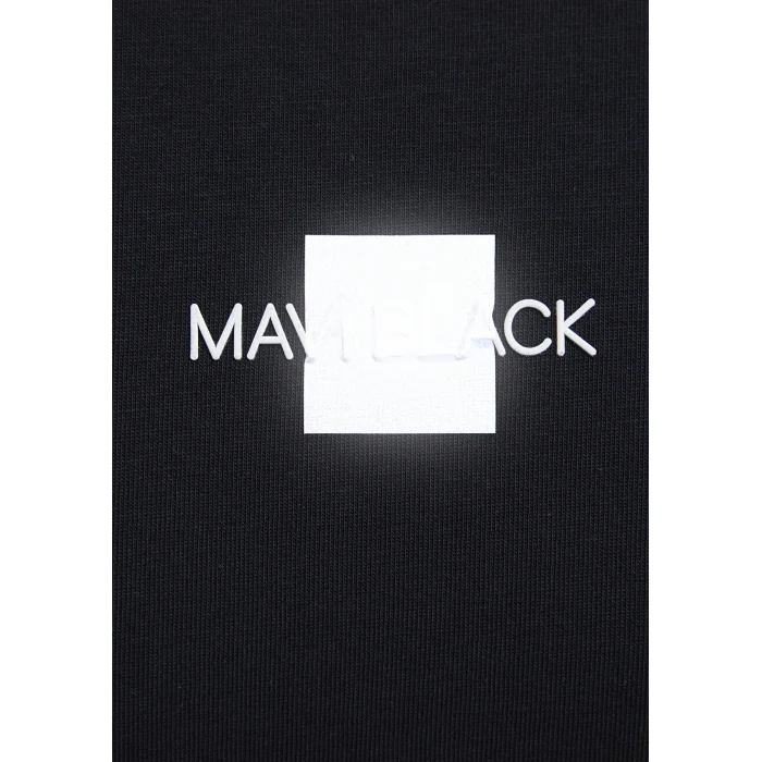 Mavi 0613132-900 Mavi Black Reflektörlü Siyah Tişört