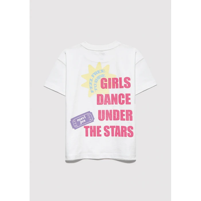 Mavi 7610391-70057 Baskılı Ekru Tişört