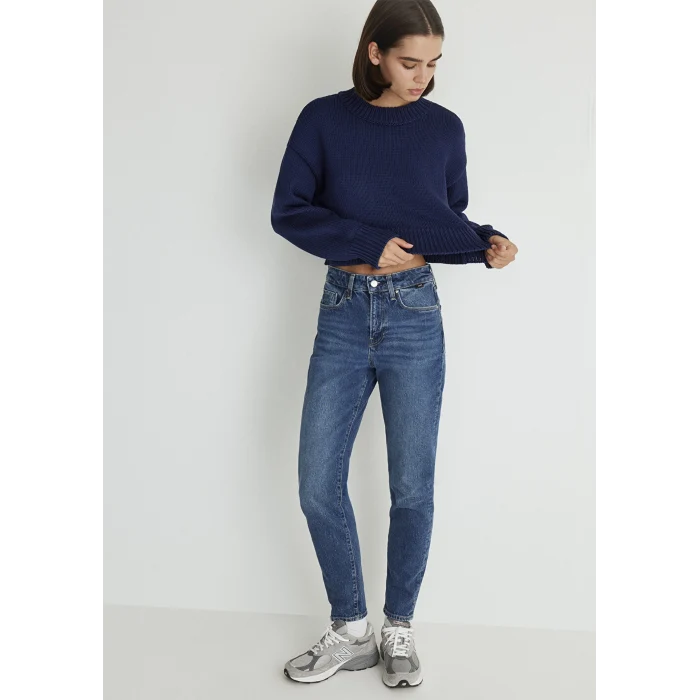 Mavi 100277-87925 Cindy Classic Denim Gölgeli Koyu Mavi Jean Pantolon