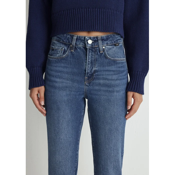 Mavi 100277-87925 Cindy Classic Denim Gölgeli Koyu Mavi Jean Pantolon