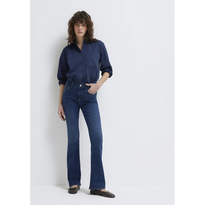 Mavi 1013684068 Molly Gold Klasik Koyu Mavi Jean Pantolon