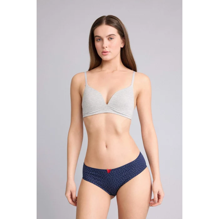 Defacto F3060AXNV241 Lacivert 3lü Hipster Külot