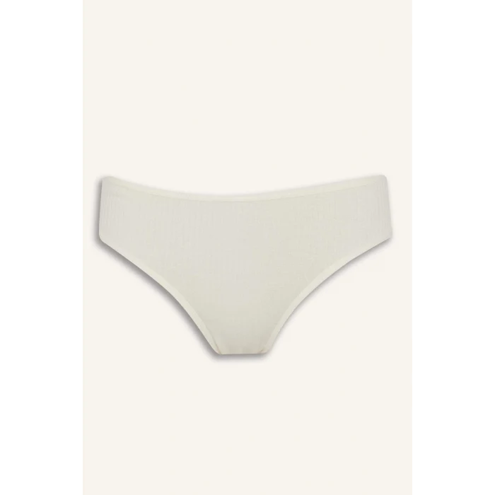 Defacto D6398AXGR93 Gri Ribana 3lü Brief Külot