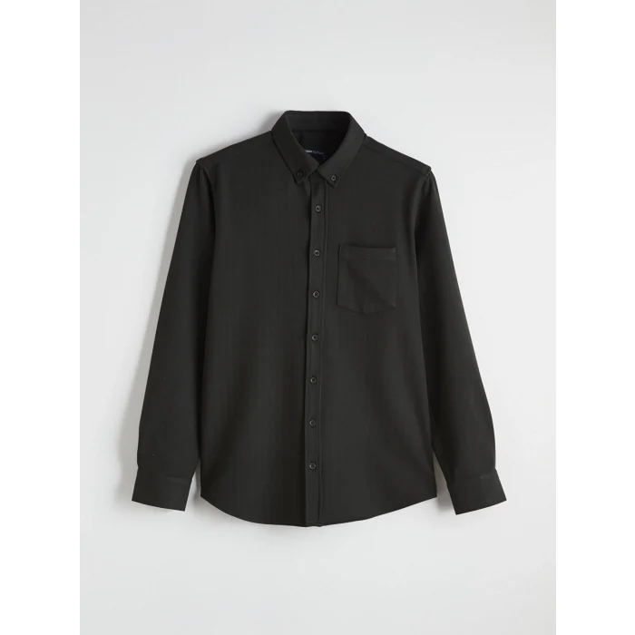 LCWAIKIKI Classic Yeşil Regular Fit Erkek Gömlek