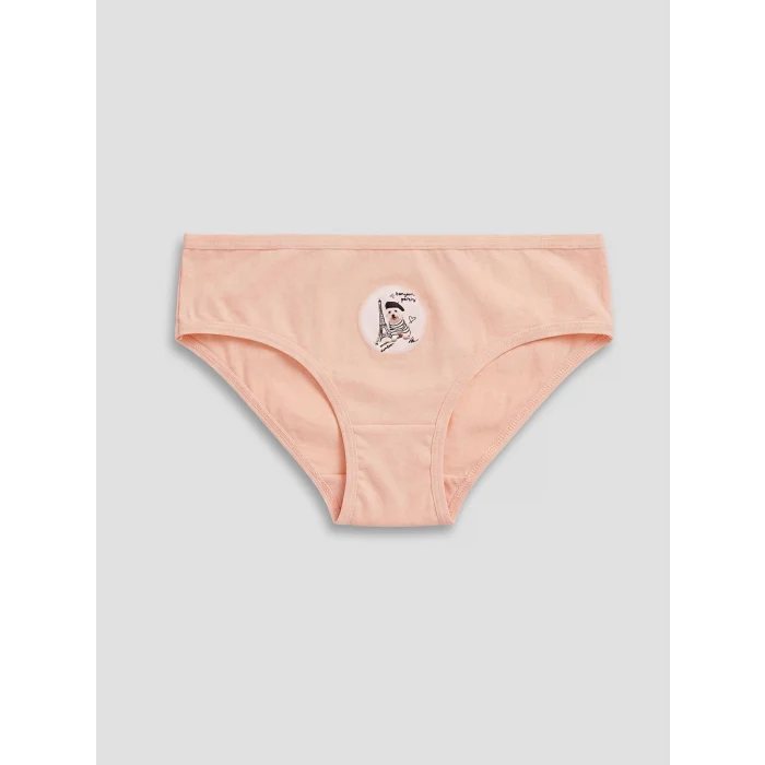 LCW Kids Pembe Baskılı Kız Çocuk Külot 5li