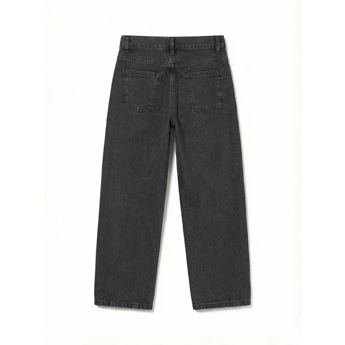 LCW Kids Antrasit Loose Fit Erkek Çocuk Jean Pantolon