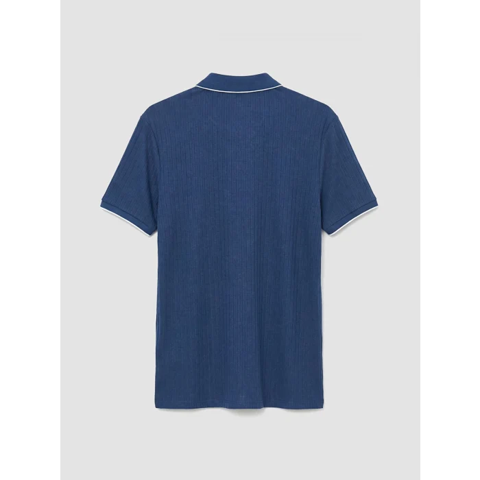 LCW Vision İndigo Polo Yaka Erkek Tişört