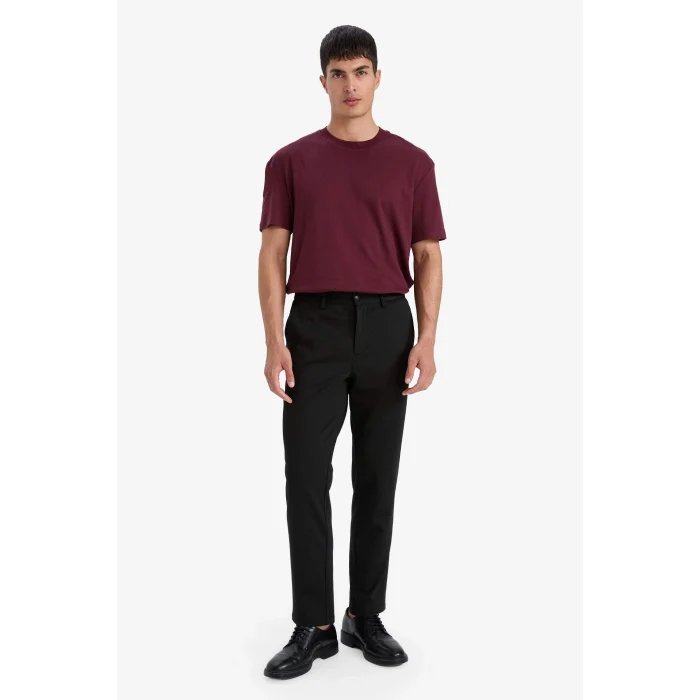 Defacto T6317AZBK27 Siyah Tailored Fıt Pantolon