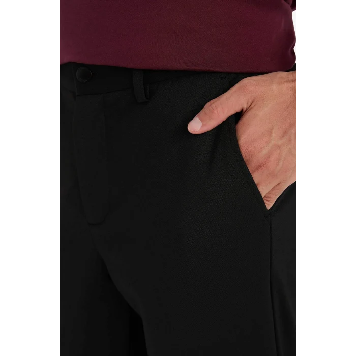 Defacto T6317AZBK27 Siyah Tailored Fıt Pantolon