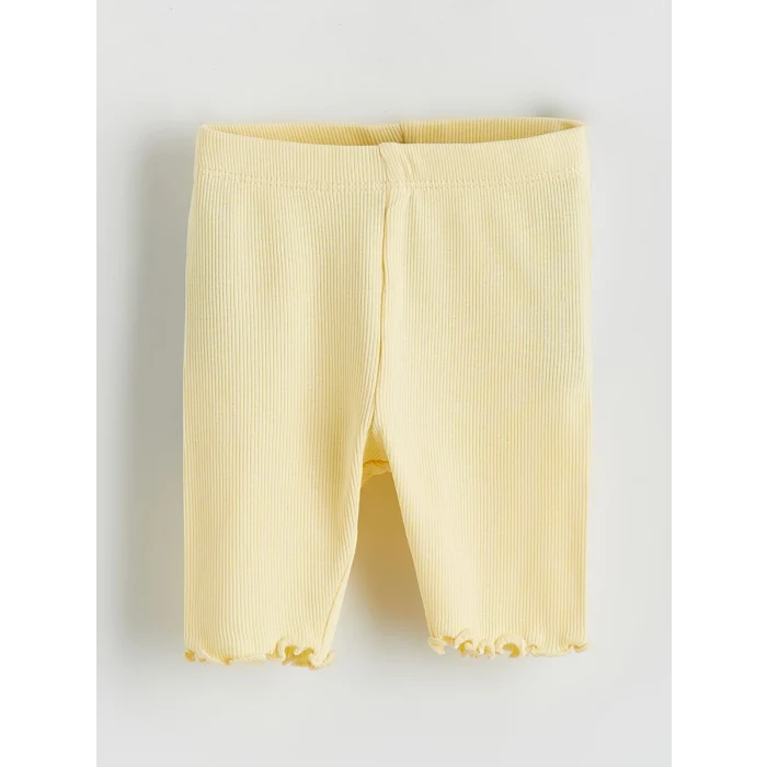 LCW baby Mor Çizgili Kız Bebek Bluz ve Tayt