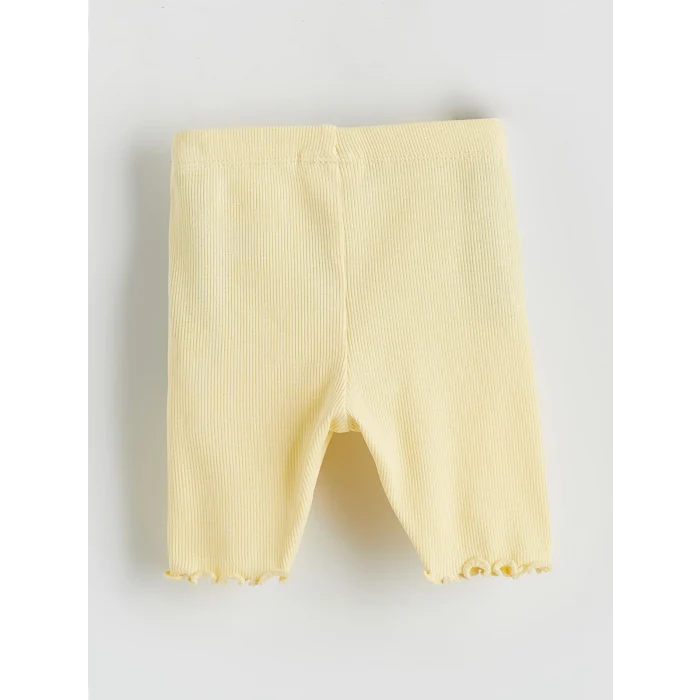 LCW baby Mor Çizgili Kız Bebek Bluz ve Tayt