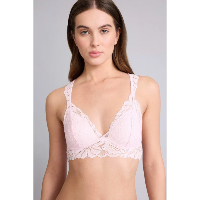 Defacto G7764AXPN648 Pembe Dantelli Kaplı Pedli Balensiz Bralet