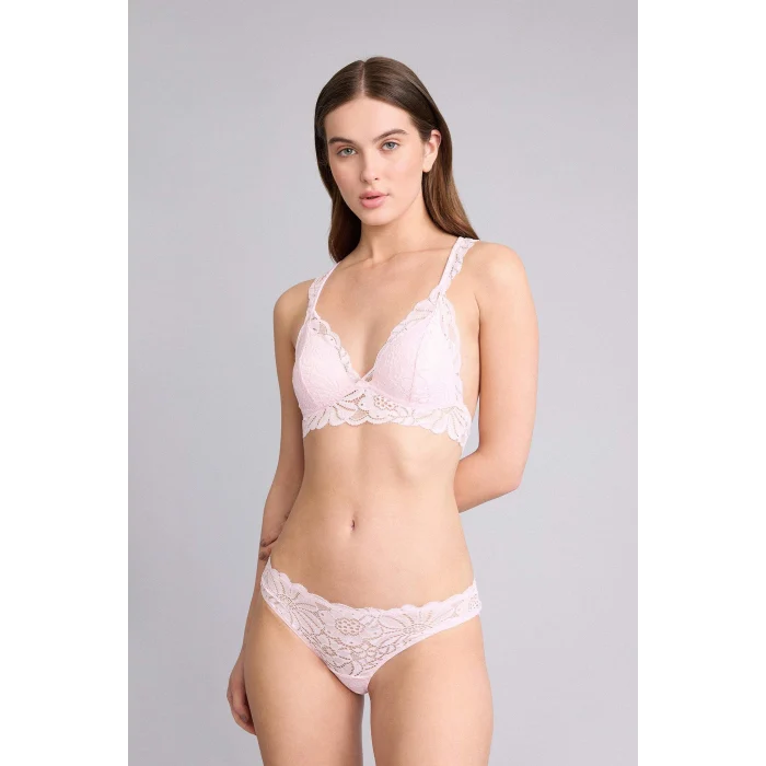 Defacto G7764AXPN648 Pembe Dantelli Kaplı Pedli Balensiz Bralet