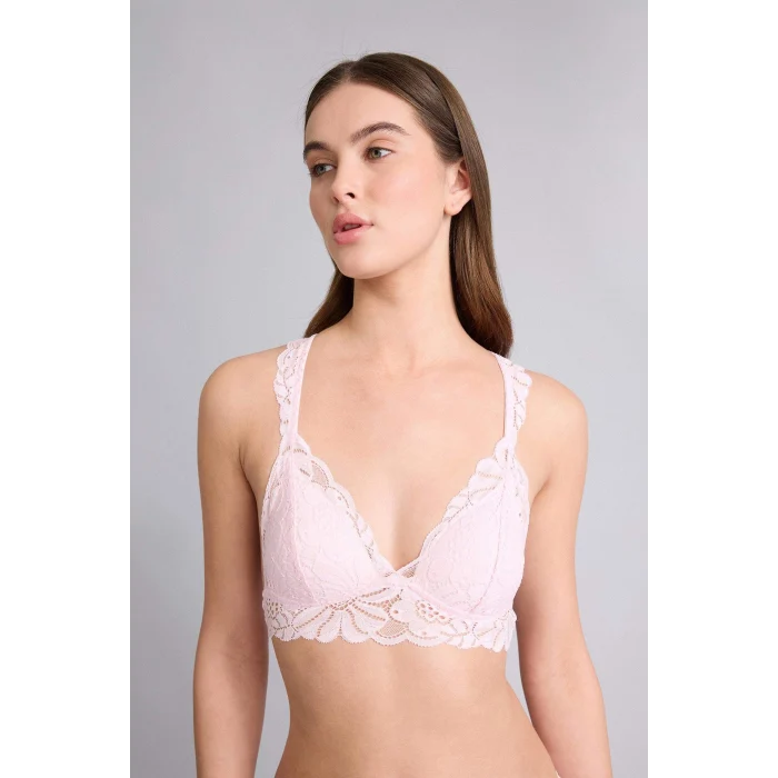 Defacto G7764AXPN648 Pembe Dantelli Kaplı Pedli Balensiz Bralet