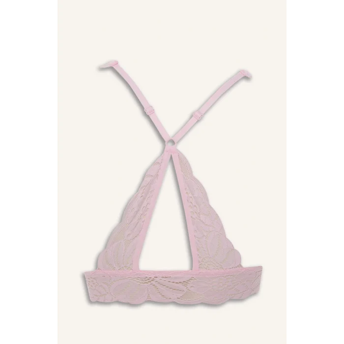 Defacto G7764AXPN648 Pembe Dantelli Kaplı Pedli Balensiz Bralet