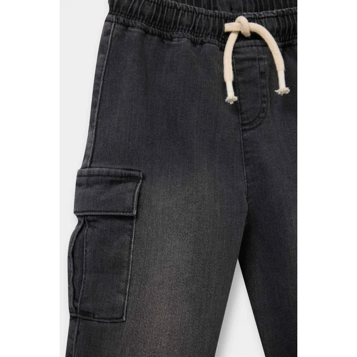 Defacto G6143A5NM55 Gri Jogger Fit Jean Pantolon Erkek Bebek