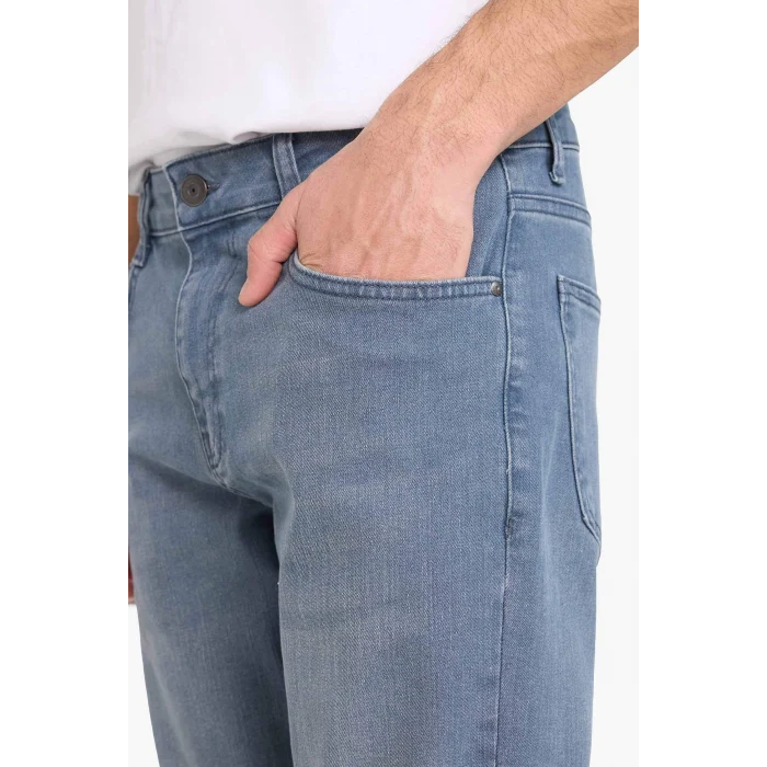 Defacto G6806AXNM84 İndigo Sergio Regular Fit Pantolon