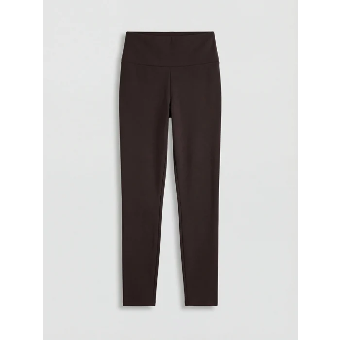 KOOR SPORT Kahverengi Yüksek Bel Kadın Spor Tayt