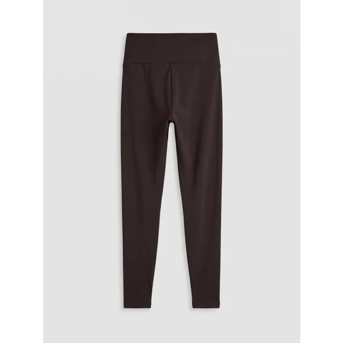 KOOR SPORT Kahverengi Yüksek Bel Kadın Spor Tayt